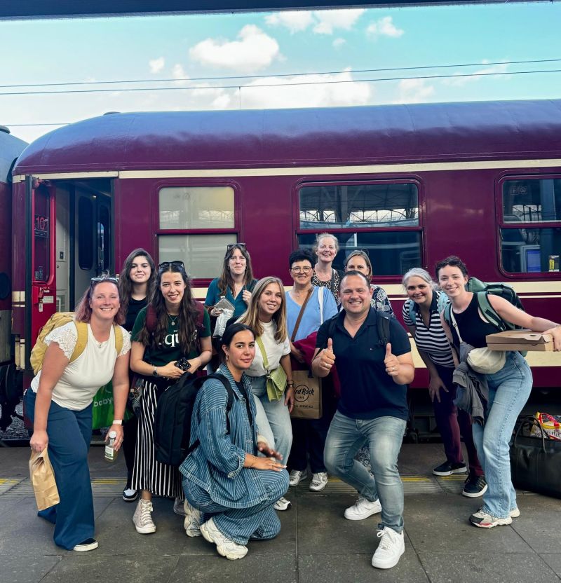 PitchBridge tijdens een famtrip met reisprofessionals